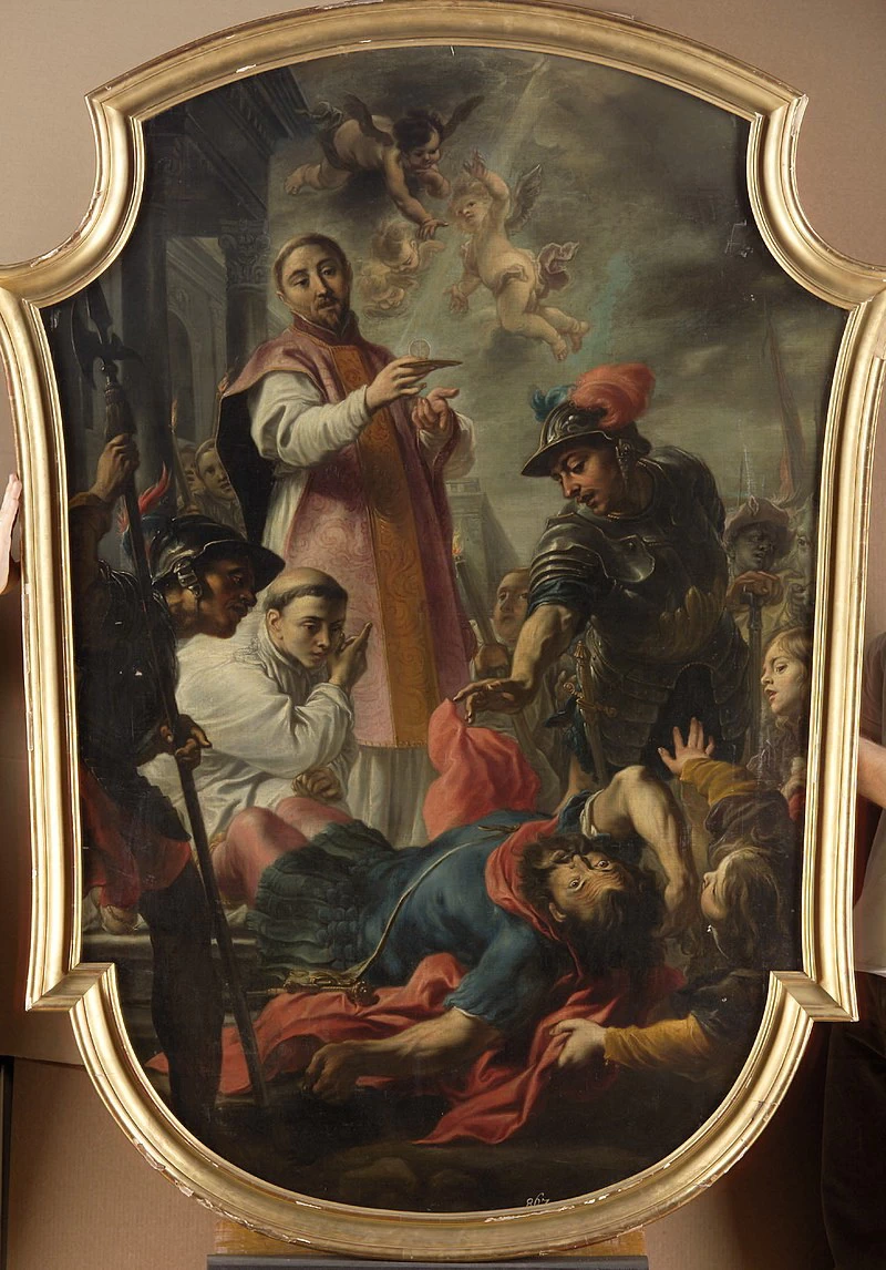 Conversione di San Guglielmo di Maleval di San Bernardo di Chiaravalle - Kunsthistorisches Museum